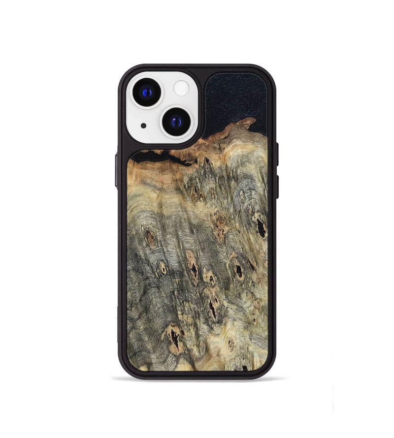 iPhone 13 mini Wood Phone Case - Edd (Wood Burl, 800546)