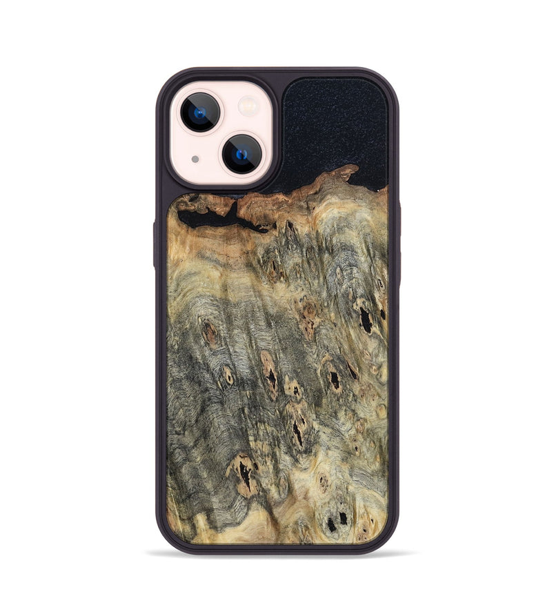 iPhone 14 Wood Phone Case - Edd (Wood Burl, 800546)