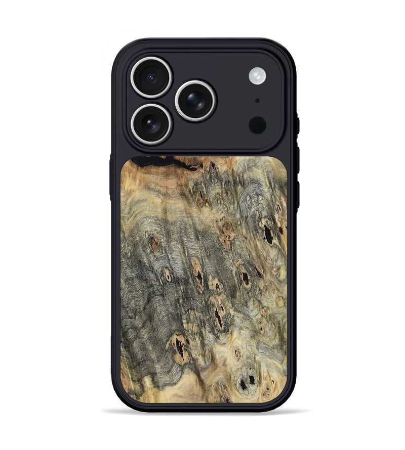 iPhone 17 Pro Wood Phone Case - Edd (Wood Burl, 800546)