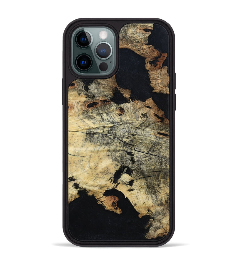 iPhone 12 Pro Max Wood Phone Case - Mariel (Wood Burl, 800551)