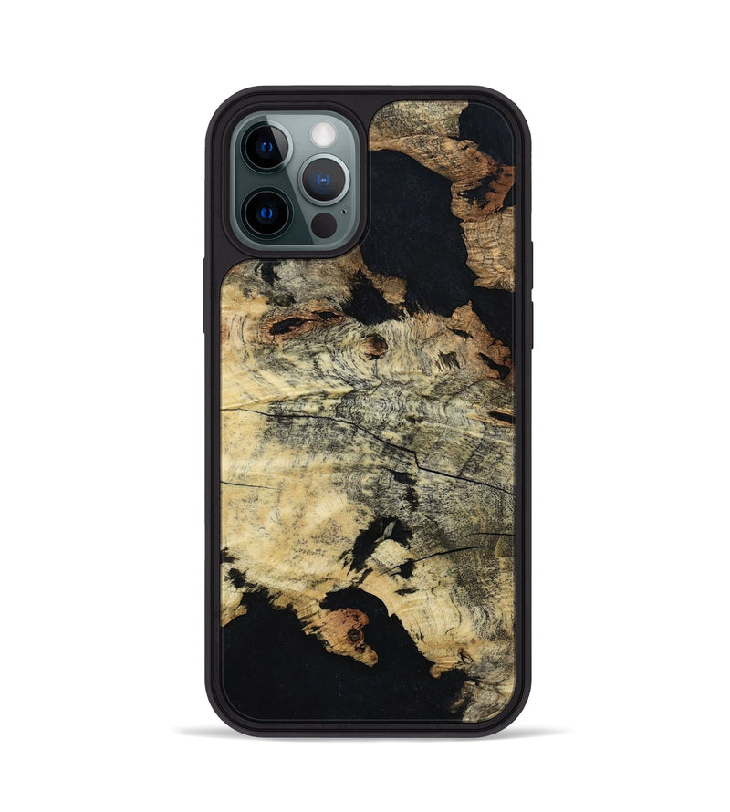 iPhone 12 Pro Wood Phone Case - Mariel (Wood Burl, 800551)