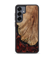 Galaxy S25 Plus Wood Phone Case - Joselin (Red, 800553)