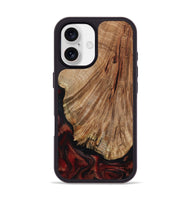 iPhone 17 Wood Phone Case - Joselin (Red, 800553)
