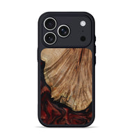 iPhone 17 Pro Wood Phone Case - Joselin (Red, 800553)