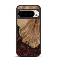 Pixel 10 Wood Phone Case - Joselin (Red, 800553)