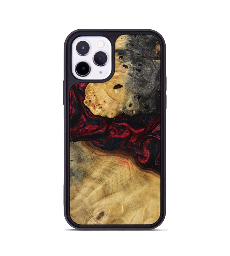iPhone 11 Pro Wood Phone Case - Jair (Red, 800554)
