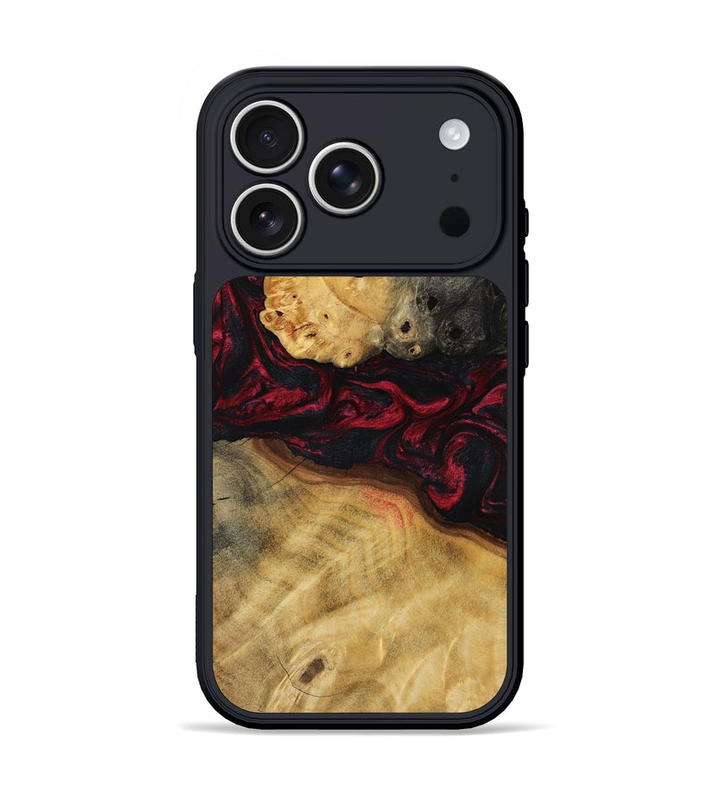 iPhone 17 Pro Wood Phone Case - Jair (Red, 800554)
