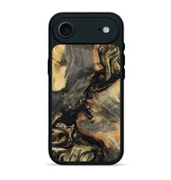 iPhone 17 Air Wood Phone Case - Ernest (Black & White, 800557)