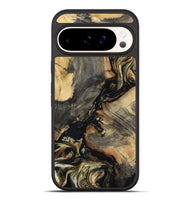 Pixel 10 Pro XL Wood Phone Case - Ernest (Black & White, 800557)