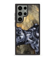 Galaxy S23 Ultra Wood Phone Case - Andria (Black & White, 800558)