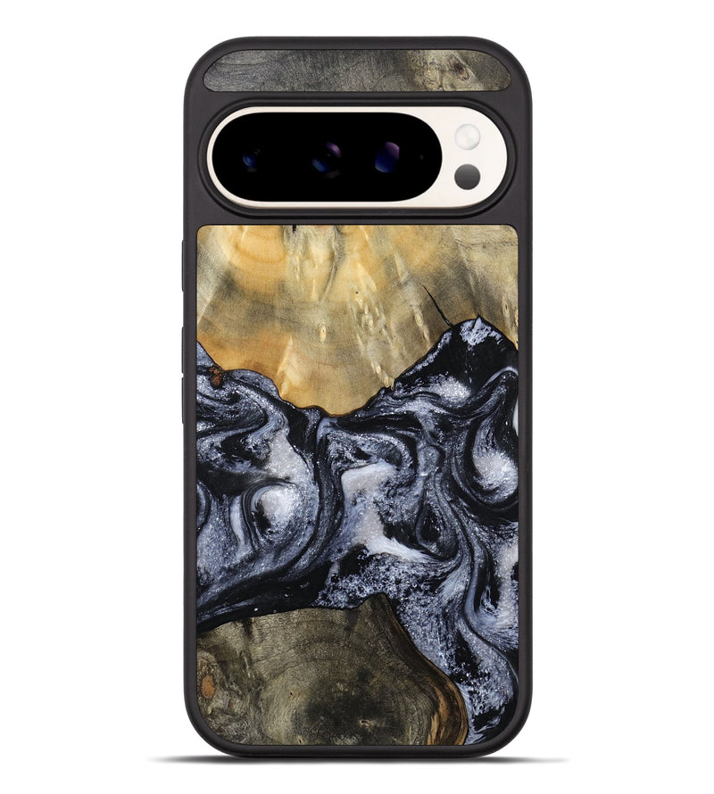 Pixel 9 Pro XL Wood Phone Case - Andria (Black & White, 800558)