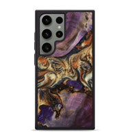 Galaxy S24 Ultra Wood Phone Case - Amaris (Black & White, 800561)