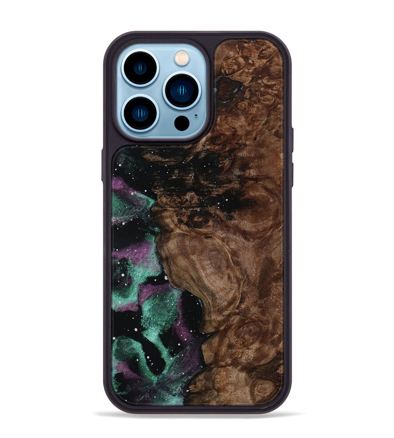 iPhone 14 Pro Max Wood Phone Case - Lara (Cosmos, 800563)