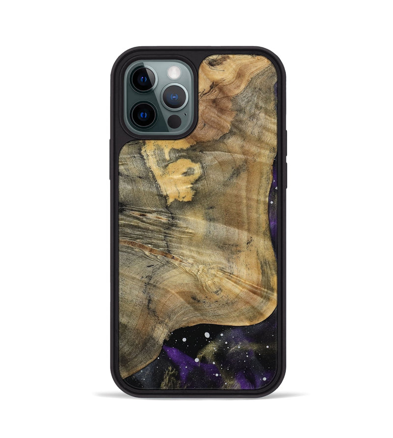 iPhone 12 Pro Wood Phone Case - Spenser (Cosmos, 800564)