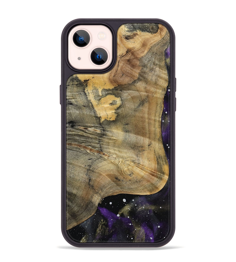 iPhone 14 Plus Wood Phone Case - Spenser (Cosmos, 800564)