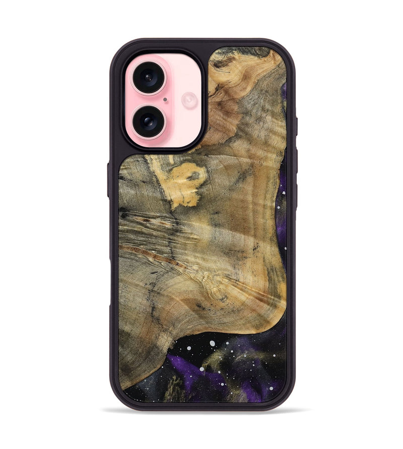 iPhone 16 Wood Phone Case - Spenser (Cosmos, 800564)