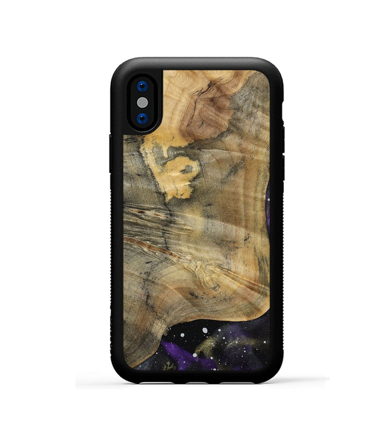 iPhone Xs Wood Phone Case - Spenser (Cosmos, 800564)
