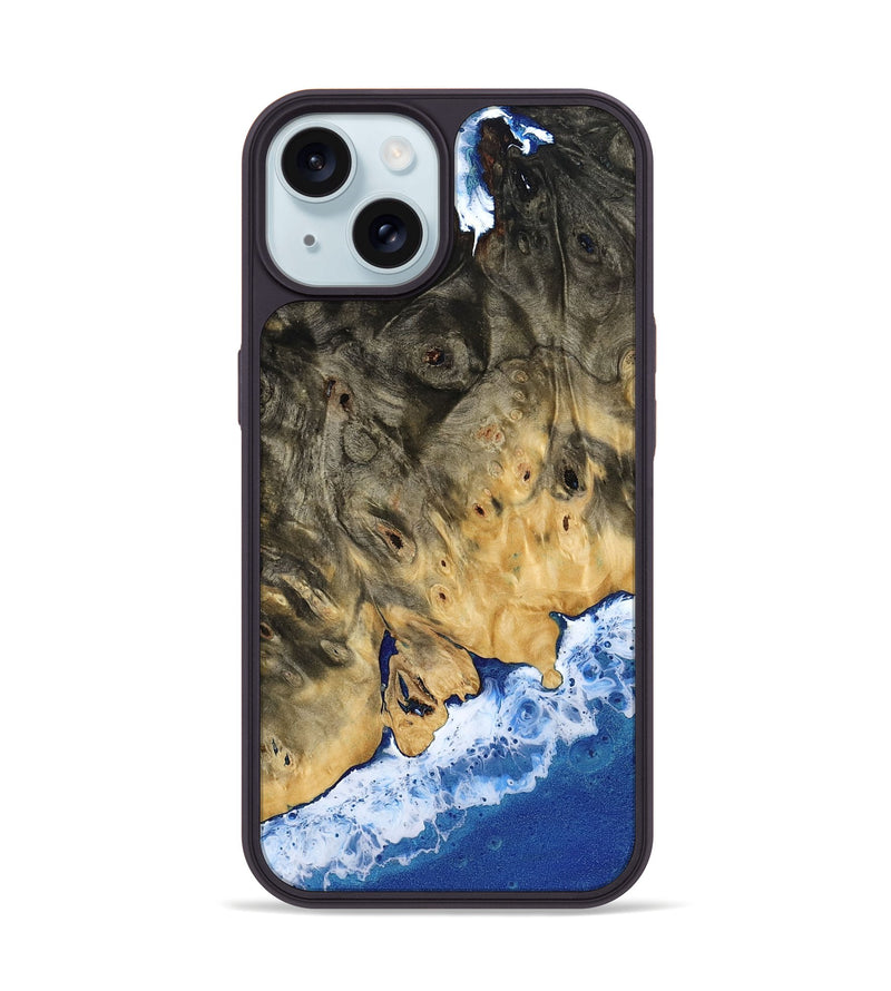 iPhone 15 Wood Phone Case - Heather (Coastal, 800569)
