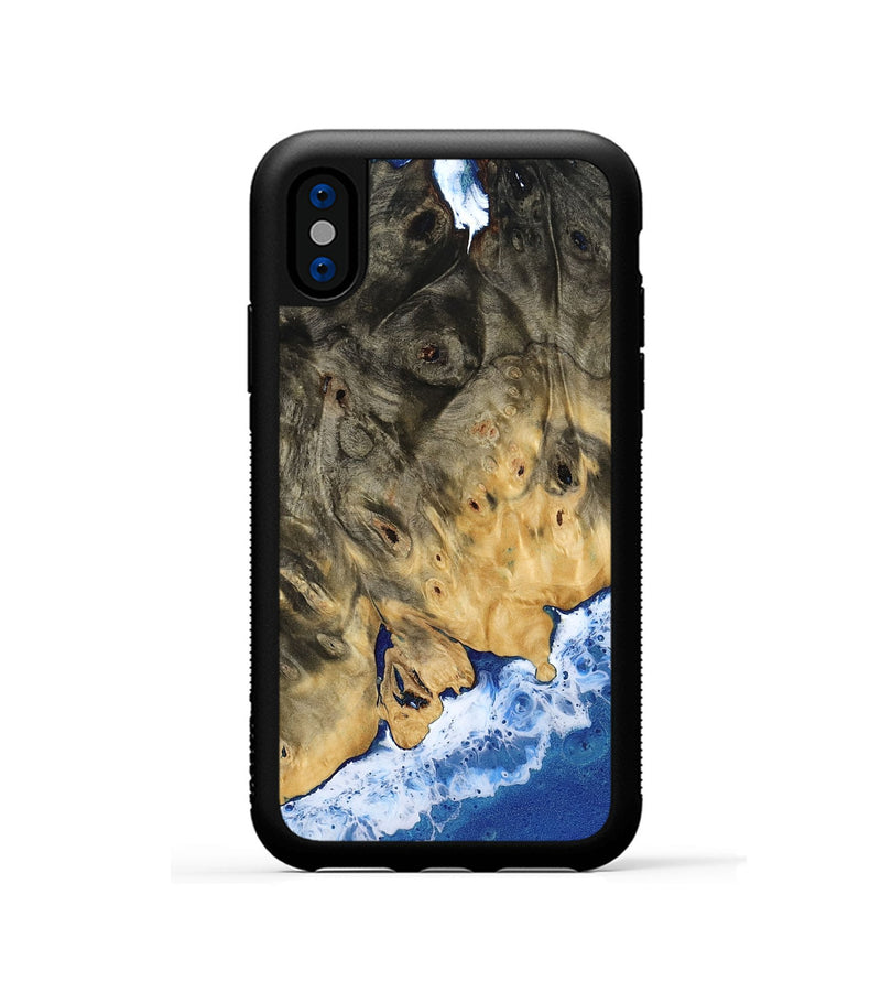 iPhone Xs Wood Phone Case - Heather (Coastal, 800569)