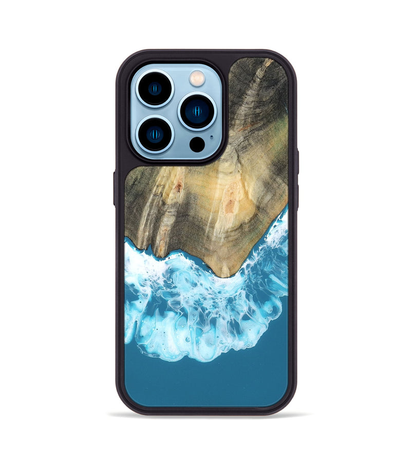 iPhone 14 Pro Wood Phone Case - Mckenna (Coastal, 800575)