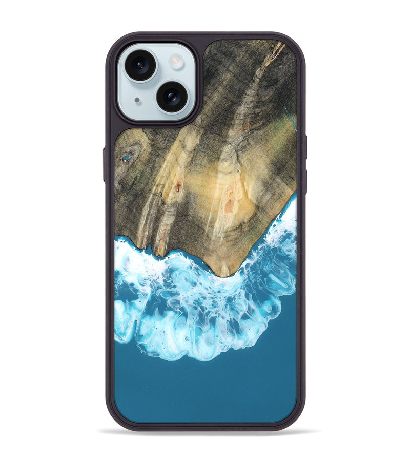 iPhone 15 Plus Wood Phone Case - Mckenna (Coastal, 800575)