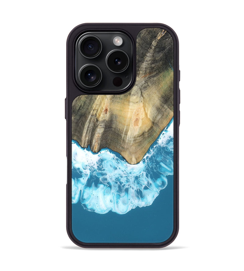 iPhone 16 Pro Wood Phone Case - Mckenna (Coastal, 800575)