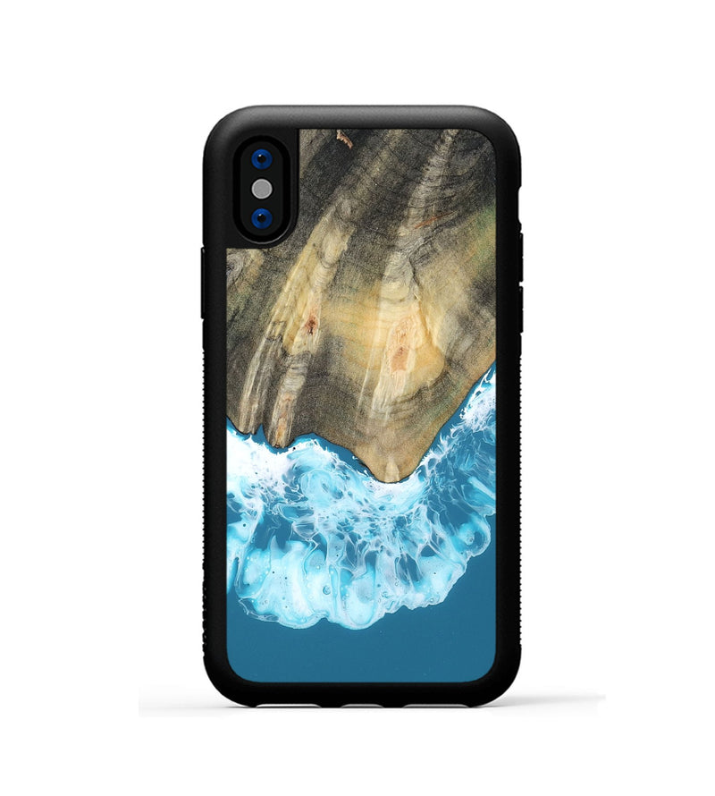 iPhone Xs Wood Phone Case - Mckenna (Coastal, 800575)