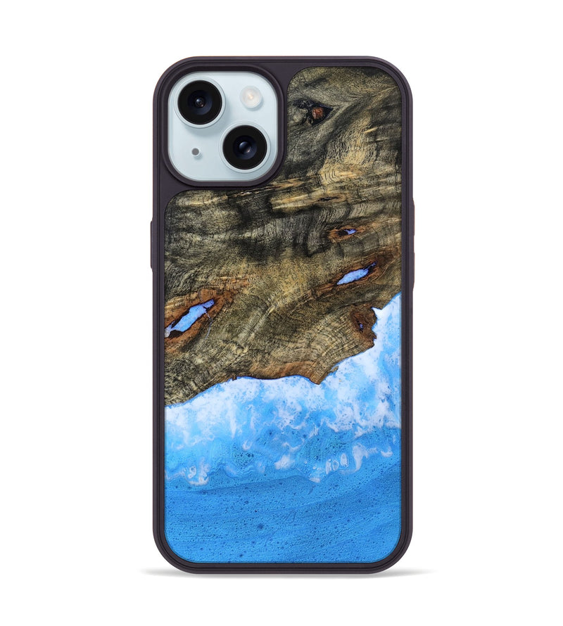 iPhone 15 Wood Phone Case - Colter (Coastal, 800576)