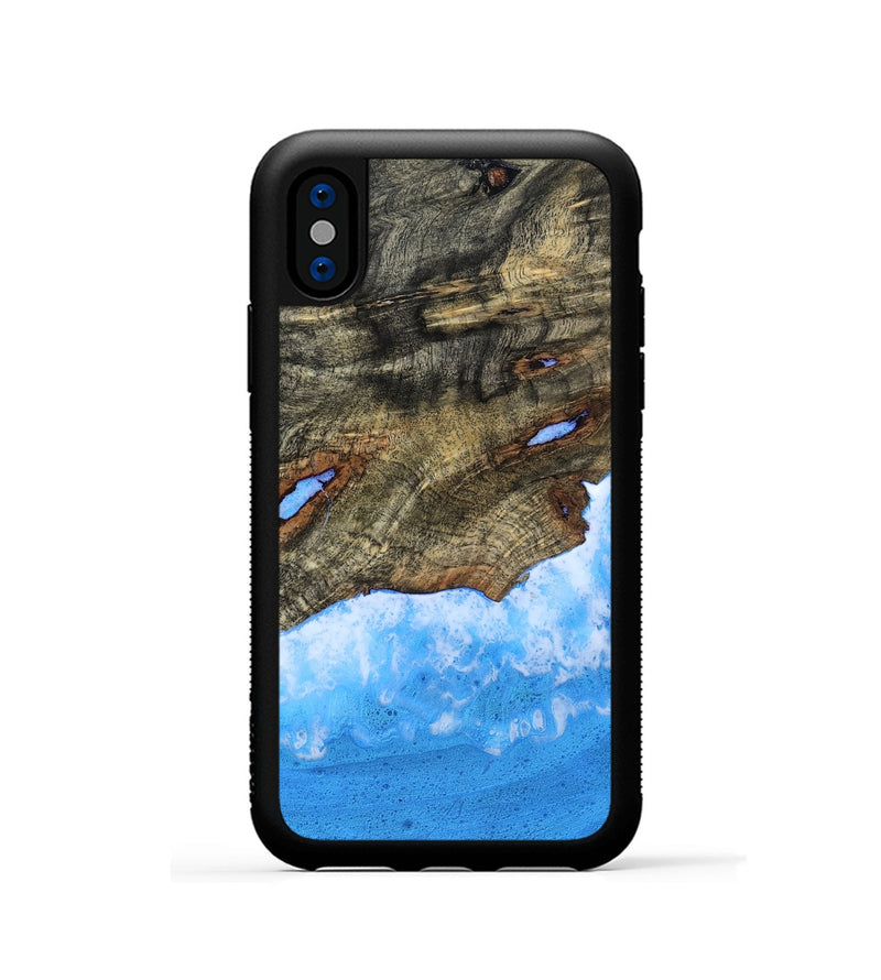 iPhone Xs Wood Phone Case - Colter (Coastal, 800576)