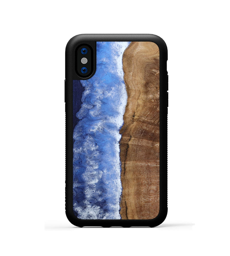 iPhone Xs Wood Phone Case - Lavinia (Coastal, 800578)
