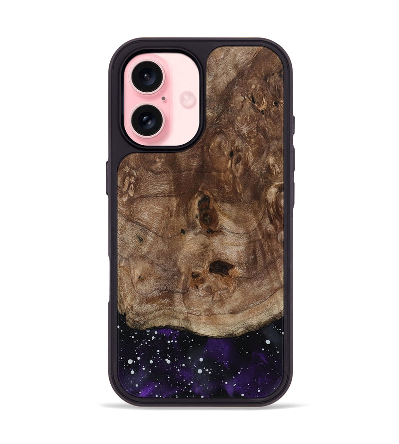 iPhone 16 Wood Phone Case - Brad (Cosmos, 800587)