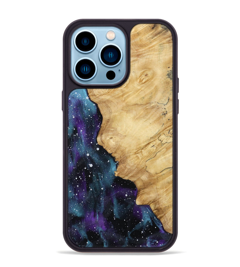 iPhone 14 Pro Max Wood Phone Case - Sasha (Cosmos, 800596)