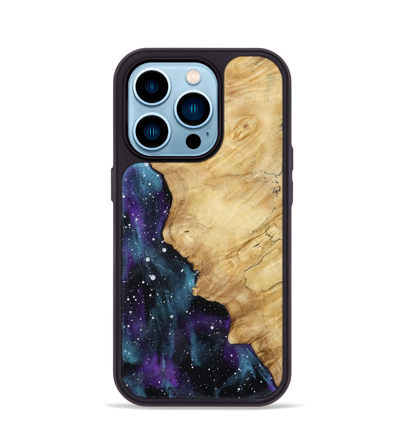 iPhone 14 Pro Wood Phone Case - Sasha (Cosmos, 800596)
