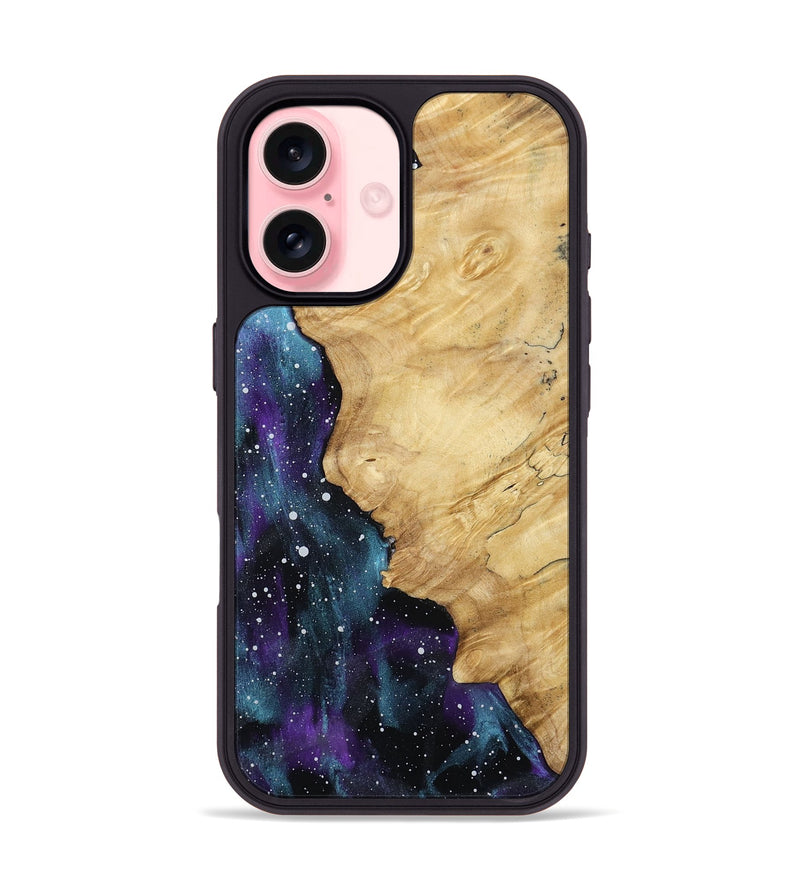 iPhone 16 Wood Phone Case - Sasha (Cosmos, 800596)
