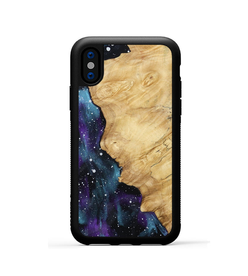 iPhone Xs Wood Phone Case - Sasha (Cosmos, 800596)