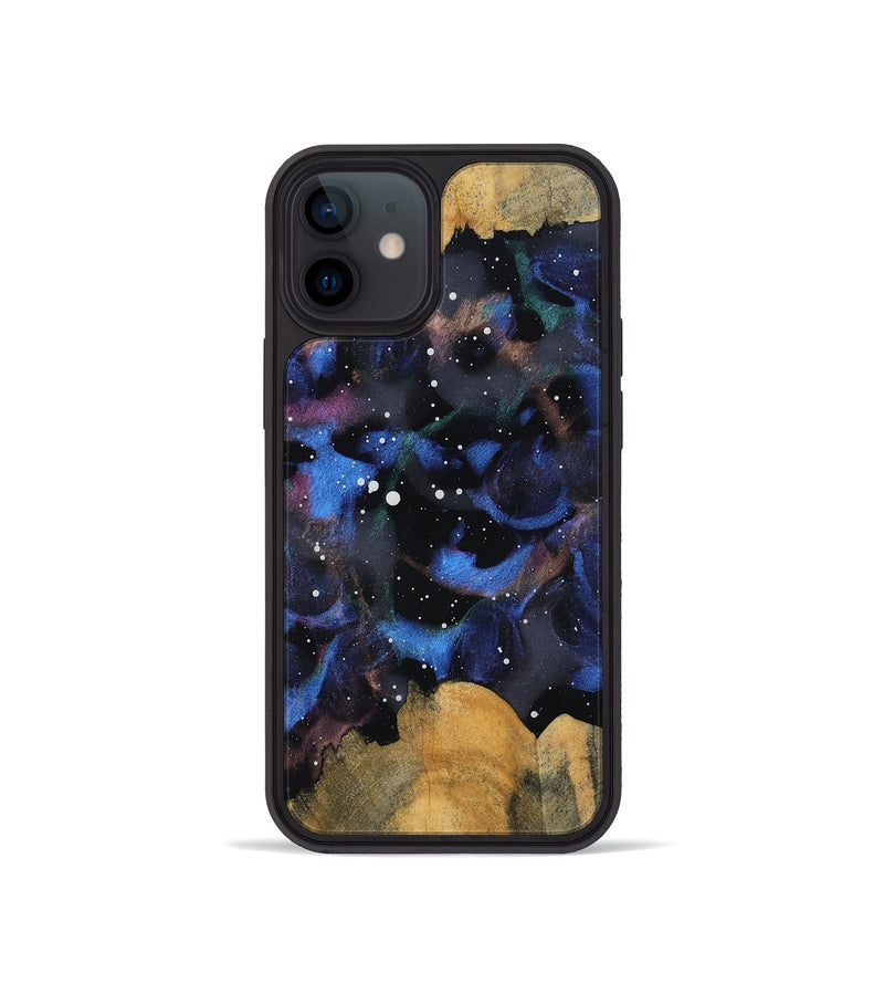 iPhone 12 mini Wood Phone Case - Talan (Cosmos, 800598)
