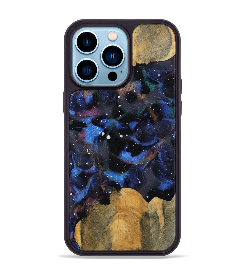 iPhone 14 Pro Max Wood Phone Case - Talan (Cosmos, 800598)
