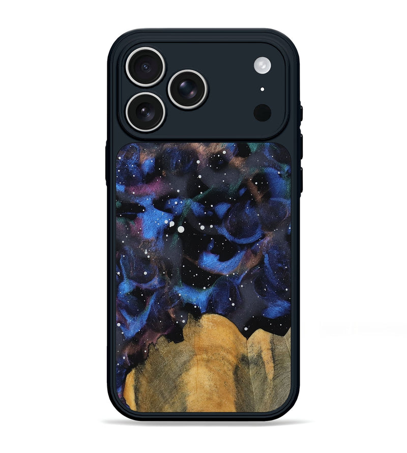 iPhone 17 Pro Max Wood Phone Case - Talan (Cosmos, 800598)