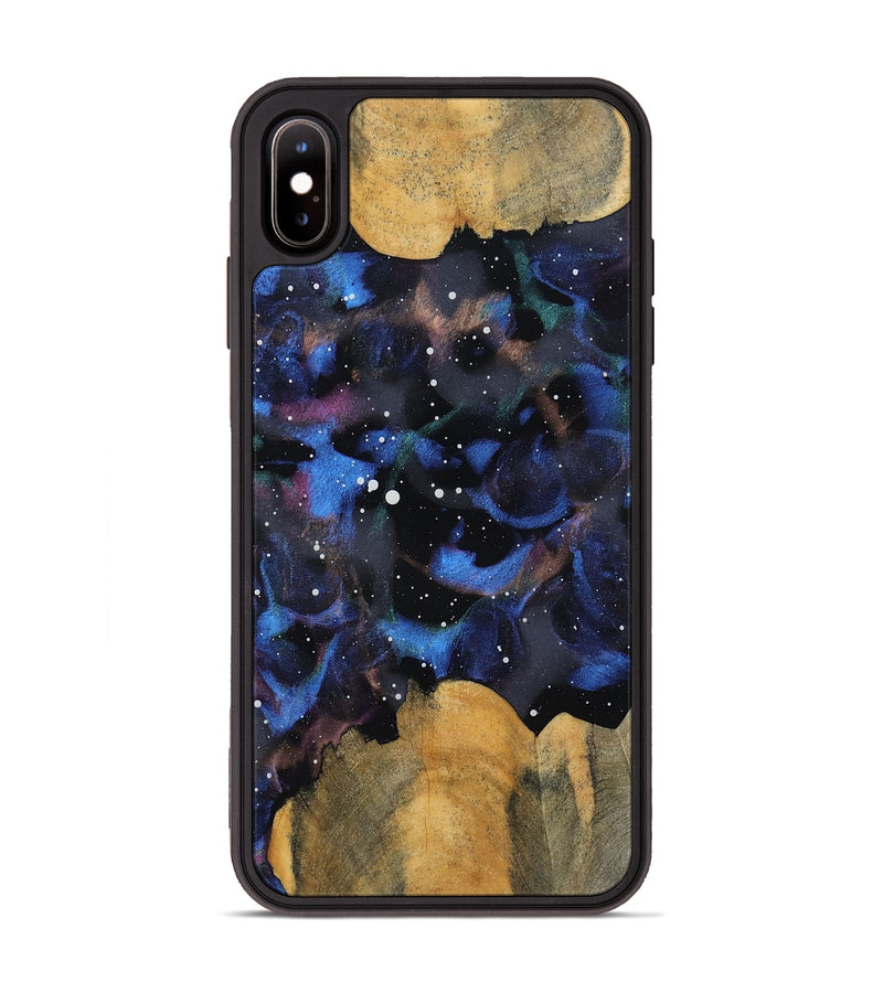 iPhone Xs Max Wood Phone Case - Talan (Cosmos, 800598)