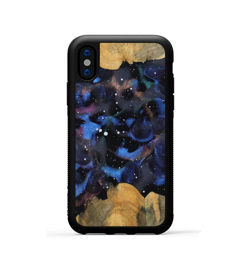iPhone Xs Wood Phone Case - Talan (Cosmos, 800598)