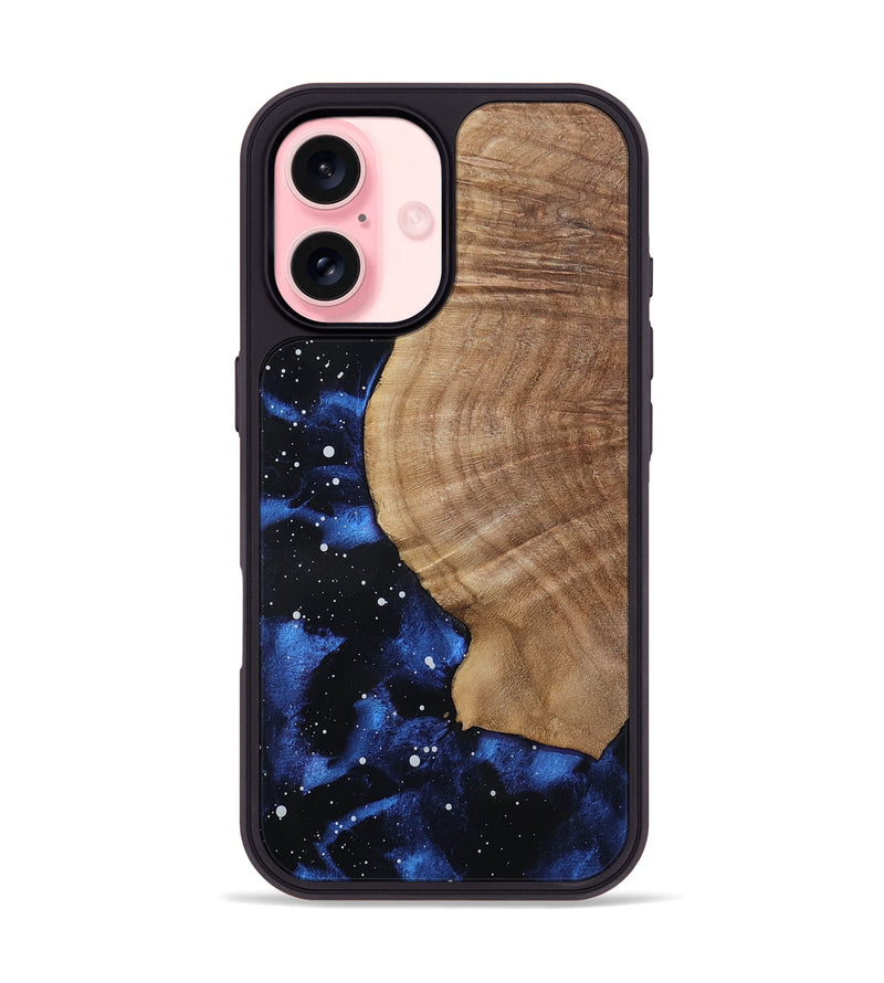 iPhone 16 Wood Phone Case - Crissy (Cosmos, 800599)