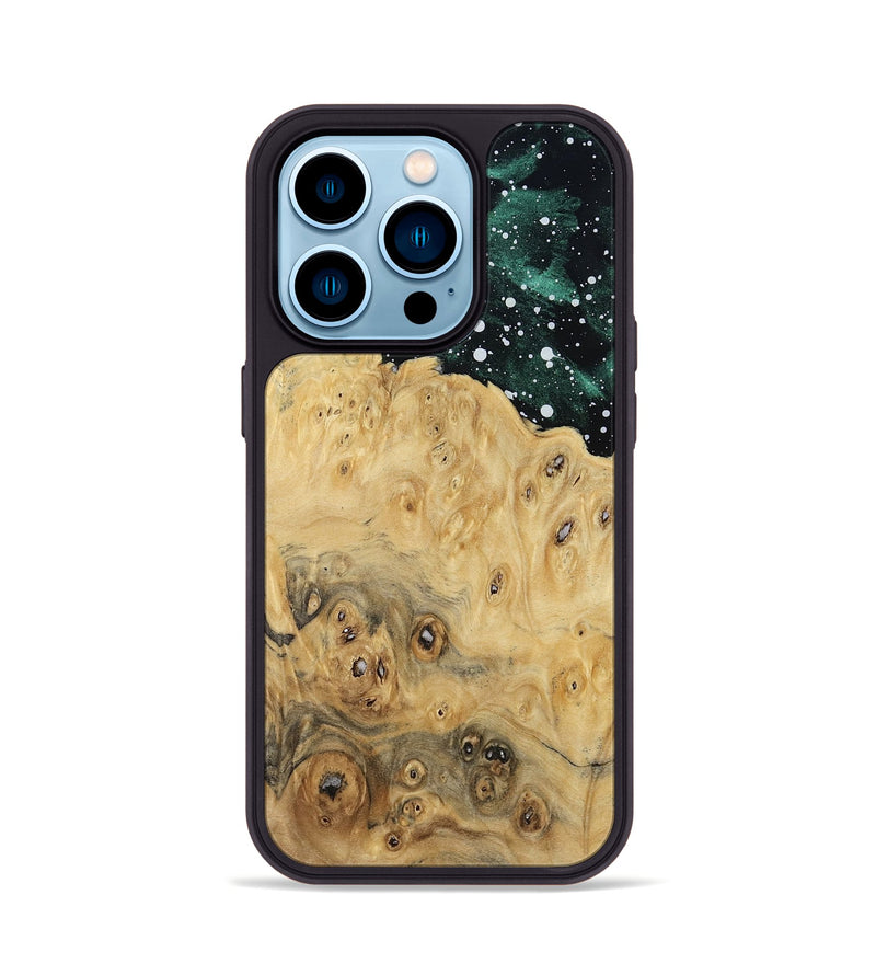 iPhone 14 Pro Wood Phone Case - Jayda (Cosmos, 800601)