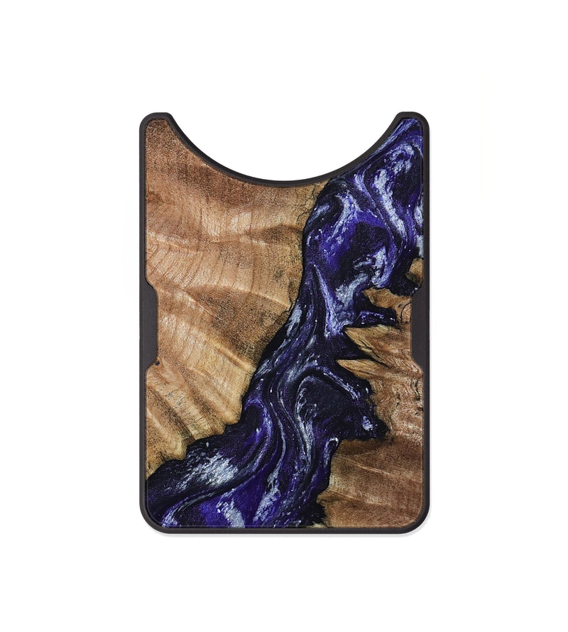 Alloy Wood Wallet - Taytum (Purple, 800603)