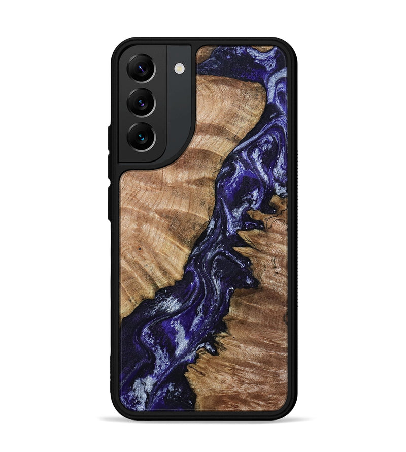Galaxy S22 Plus Wood Phone Case - Taytum (Purple, 800603)
