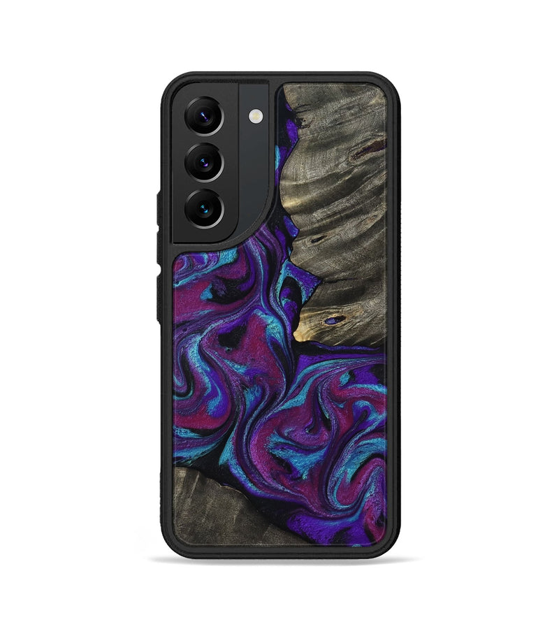 Galaxy S22 Wood Phone Case - Alva (Purple, 800604)