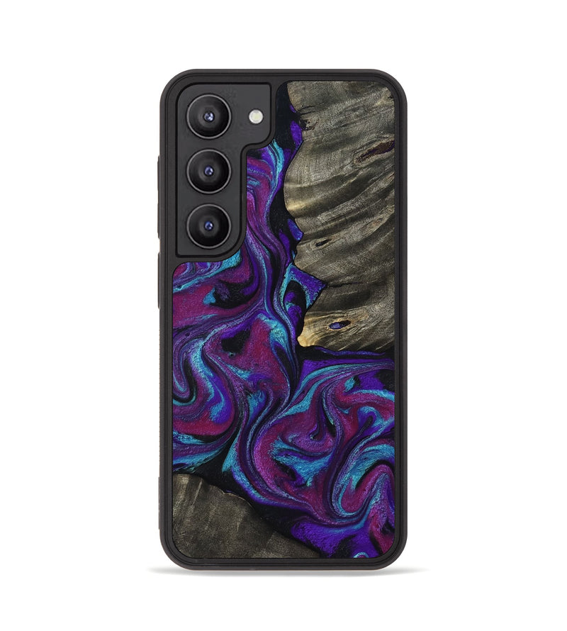 Galaxy S23 Wood Phone Case - Alva (Purple, 800604)