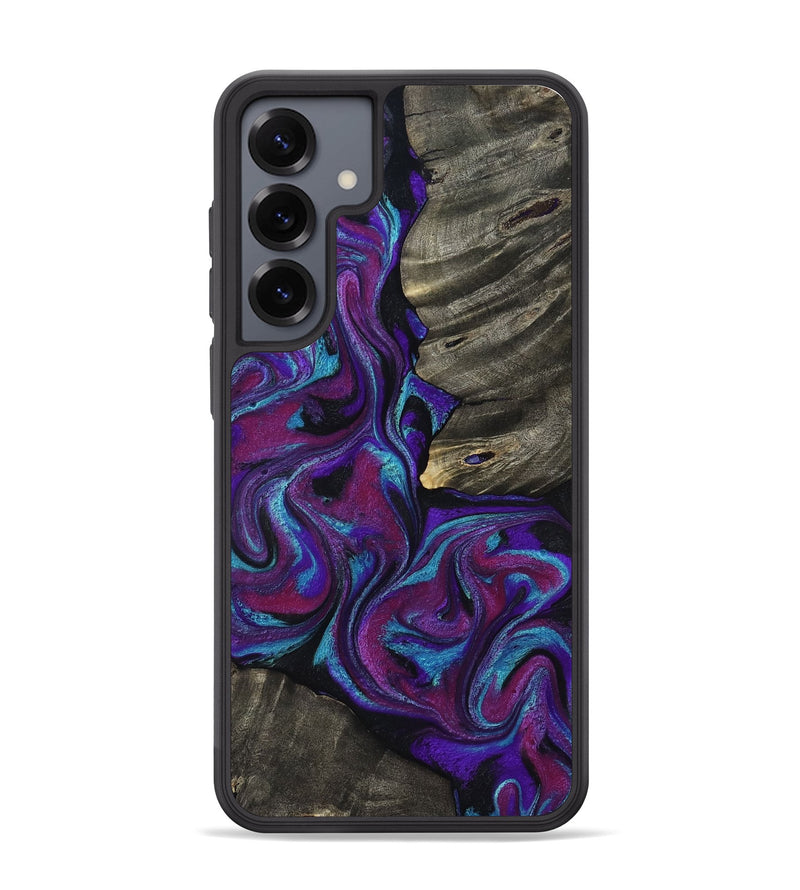 Galaxy S25 Plus Wood Phone Case - Alva (Purple, 800604)