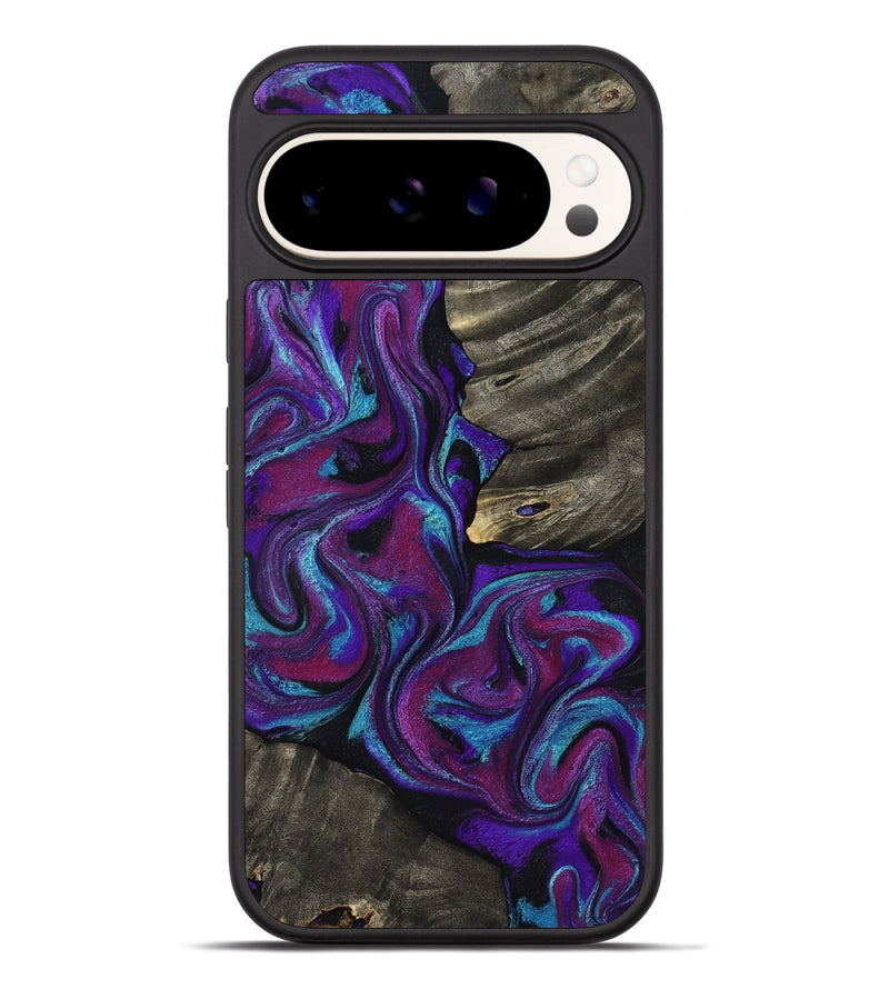 Pixel 9 Pro XL Wood Phone Case - Alva (Purple, 800604)
