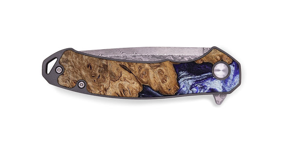EDC Wood Pocket Knife - Duke (Purple, 800605)