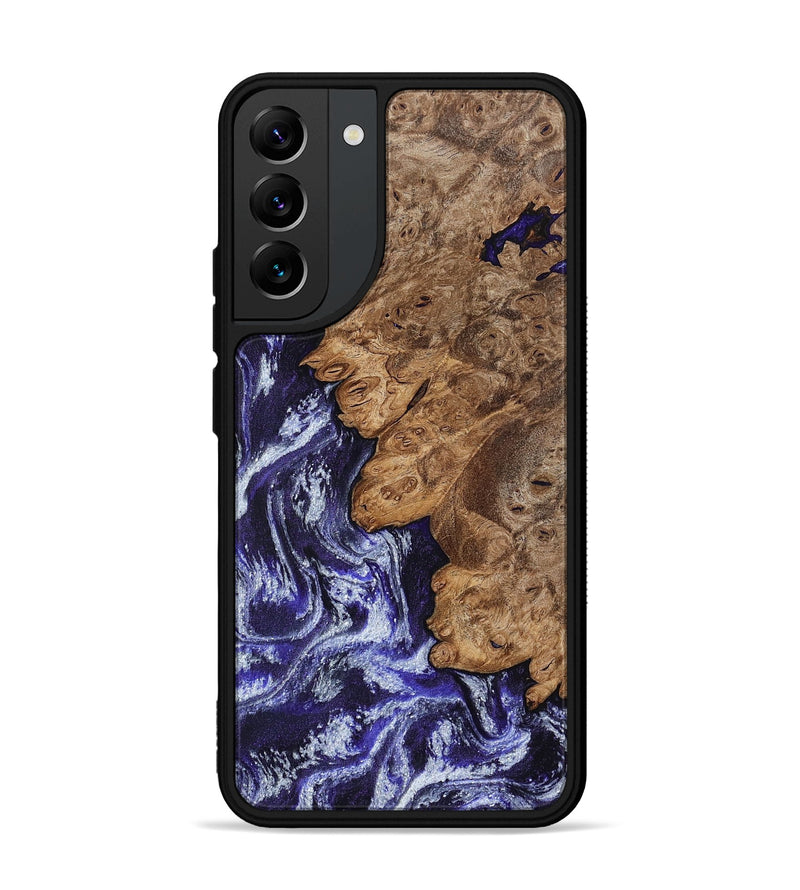 Galaxy S22 Plus Wood Phone Case - Duke (Purple, 800605)